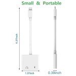 Apple MFi Certified Lightning to 3.5mm Aux Audio Dongle 3