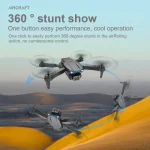 Professional Quadcopter Aerial Drone with Dual HD Cameras Black