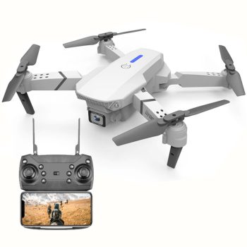 Professional Quadcopter Aerial Drone with Dual HD Cameras White