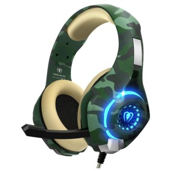 Tatybo Gaming Headset Green Camo