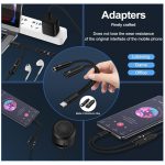 USB Type C Fast Charger Cable 3.5mm Headphone Adapter