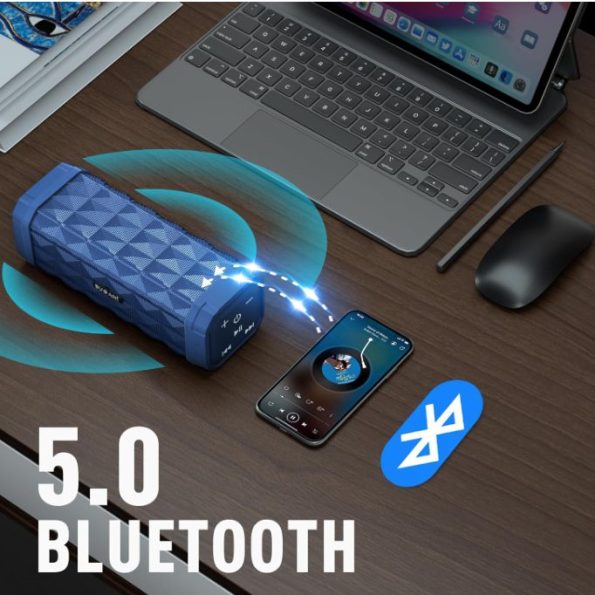 BUGANI M99 Portable Bluetooth Speaker Blue 1 2