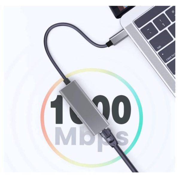 KIHENG USB C to Ethernet Adapter