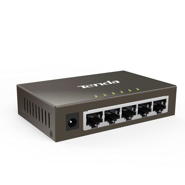 Tenda TEG1005D 5 Port Gigabit Switch Metal FInish