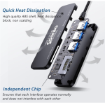 5in1 Thunderbolt Docking Station Card Reader and USB Hub