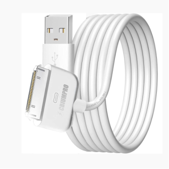 Apple Compatible 30 Pin to USB Fast Charge Sync Cable 3.3 Ft
