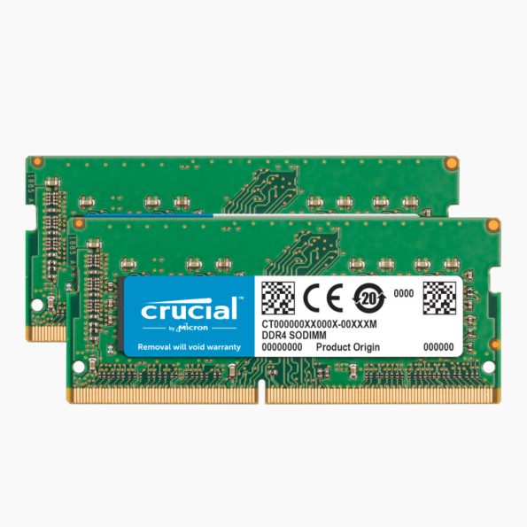 Crucial 32GB Kit Laptop DDR4 3200 MHz SODIMM Memory