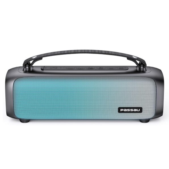 Passau S221B Portable Bluetooth Stereo Speakers Black