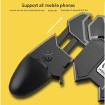 AK66 PUBG Ready Mobile Controller 6 Triggers Reversible Buttons Black 1