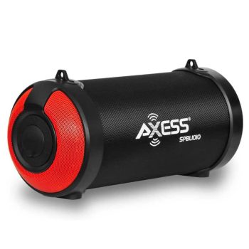Axess SPBL1010 Wireless Bluetooth Speaker Red Black