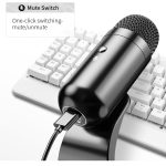 LIANGSTAR USB Omnidirectional Condenser Mic Black