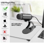 LIANGSTAR USB Omnidirectional Condenser Mic Black