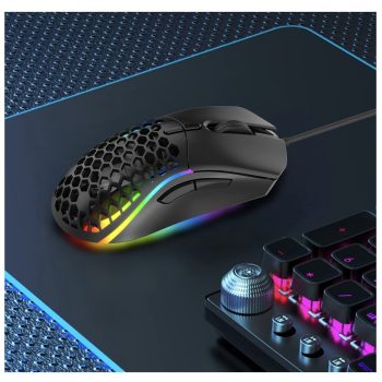 RaceGT D16 Wired RGB Gaming Mouse Black 4