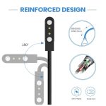 Smart Watch USB Magnetic Charging Cable 2.5 Feet