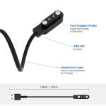 Smart Watch USB Magnetic Charging Cable 2.5 Feet