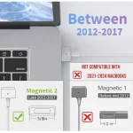 Macbook Pro Replacement Charger Magsafe 2 60W