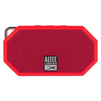 Altec Lansing Mini H2O - Waterproof Bluetooth Speaker - Red-01