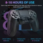 Generic Wireless Dual Vibration Controller for PS4:PC – Blue