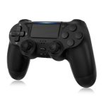 Generic Wireless Dual Vibration Controller for PS4:PC – Black