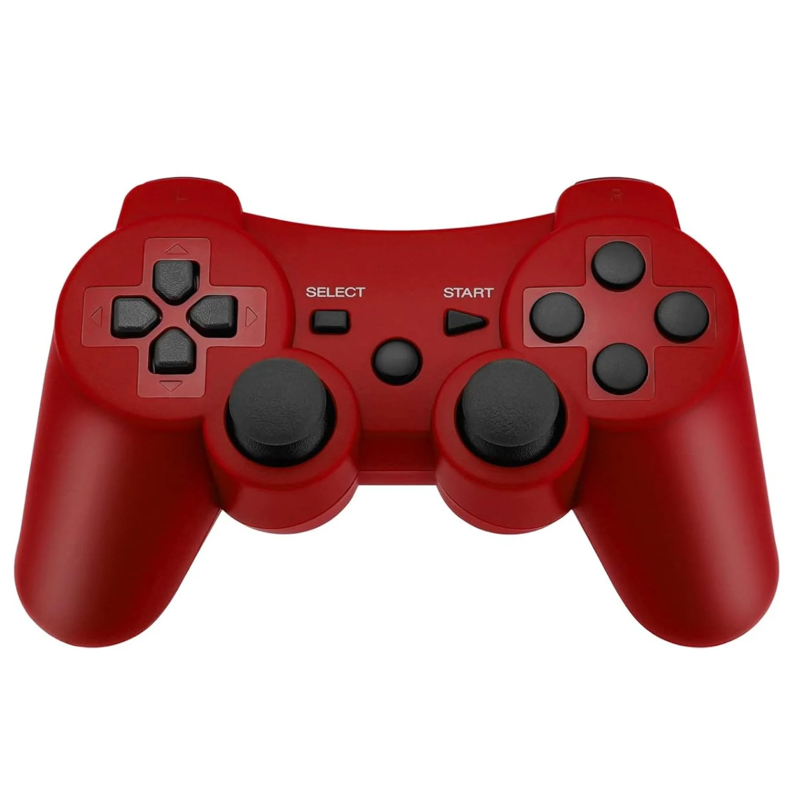 Wireless Bluetooth Rechargeable Analog Controller for P3 Steam Deck PC - Double Shock - Red