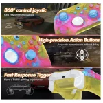 Wireless Replacement Xbox Controller Painted Forza Horizon Inspo Yellow Pink