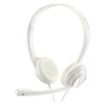 NUBWO HW03 USB Computer Headset – White 1