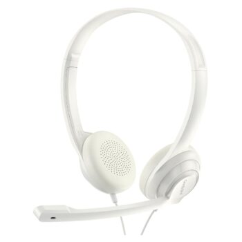 NUBWO HW03 USB Computer Headset - White 1