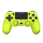 Generic Wireless Dual Vibration Controller for PS4:PC – Neon Green 2