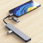 8in1 USB Type C Thunderbolt 3 Docking Station with RJ45 and Fast PD