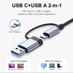 8in1 USB Type C Thunderbolt 3 Docking Station with RJ45 and Fast PD