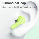 Air31TWS True Wireless Bluetooth 5.0 Earbuds with Noise Reduction – LED Display Case – Light Blue