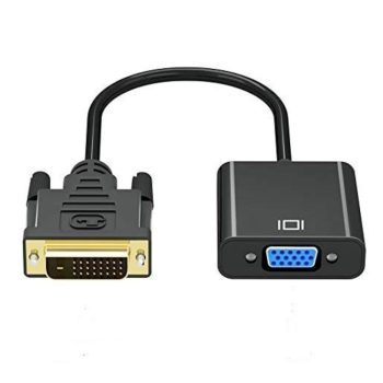 DVI-D Male 24+1 PIN to VGA Female 15 PIN Adapter