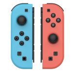 Replacement L+R Joycon Controllers for Nintendo Switch – Wireless with Turbo Wake Up Function – Red Blue