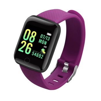 Smart Watch 116Plus D13 Y68 Sport Wristband - Purple