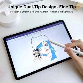 Universal Replacement Apple Pen with Palm Rejection - Black - 1