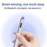 Replacement Apple Stylus Pen | Palm Rejection & Tilting – 2 Nibs – White