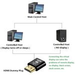 4K Display port Headless Emulator-Dummy Dongle 120Hz