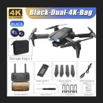 E99 Pro Quadcopter Aerial Drone with Dual HD Cameras – Black