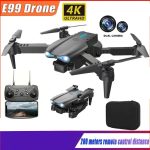 E99 Pro Quadcopter Aerial Drone with Dual HD Cameras – Black