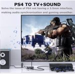 HDMI Audio Extractor – 4K 1080P – HDMI to HDMI Splitter with 3.5mm AUX Audio