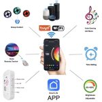 25ft – Smart Led Light Strip with App and Remote Control Music Sync Color Changing