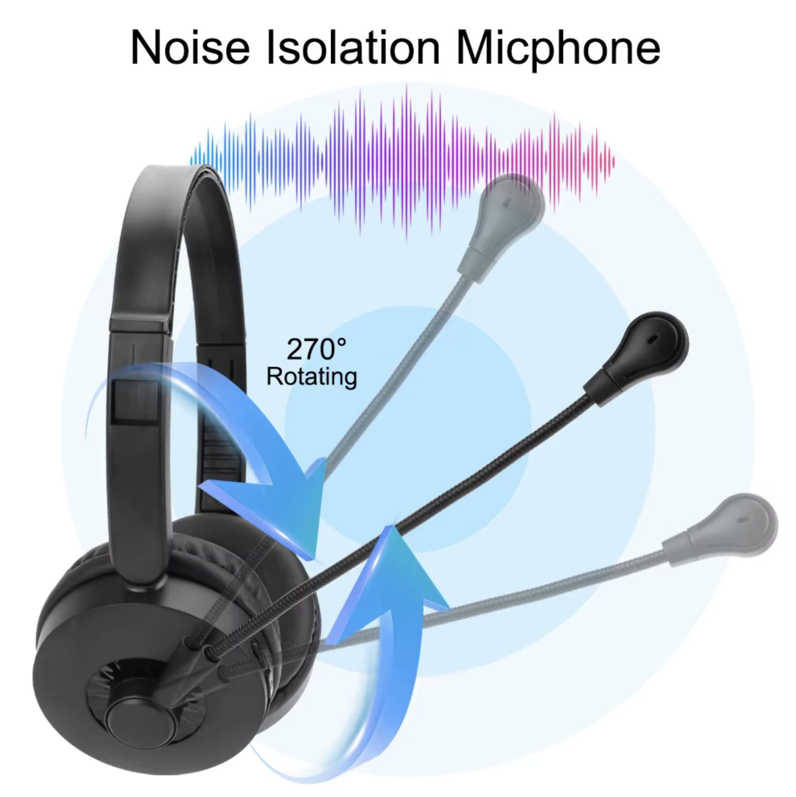 Wireless Bluetooth 5.0 Headset with Noise Cancelling Microphone - Ideal for Truck Drivers - Call Centre Work 3 Wireless Bluetooth 5.0 Headset with Noise Cancelling Microphone - Ideal for Truck Drivers - Call Centre Work 3