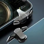 High Sensitivity F1 Metal Trigger Buttons for FPS Games – Black