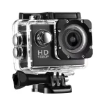 VEMONT Full HD 2.0 Inch Action Camera – 1080P 12MP 30m:98ft Underwater Waterproof with Mounting Accessories Kit – Black