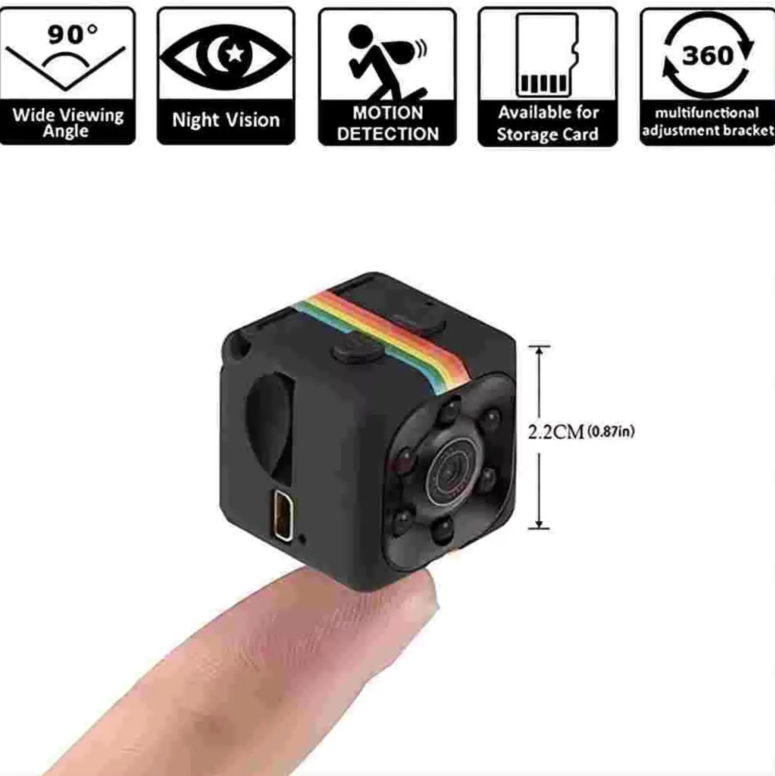 SQ11 30 frame Mini 1080p HD Micro Camera 1
