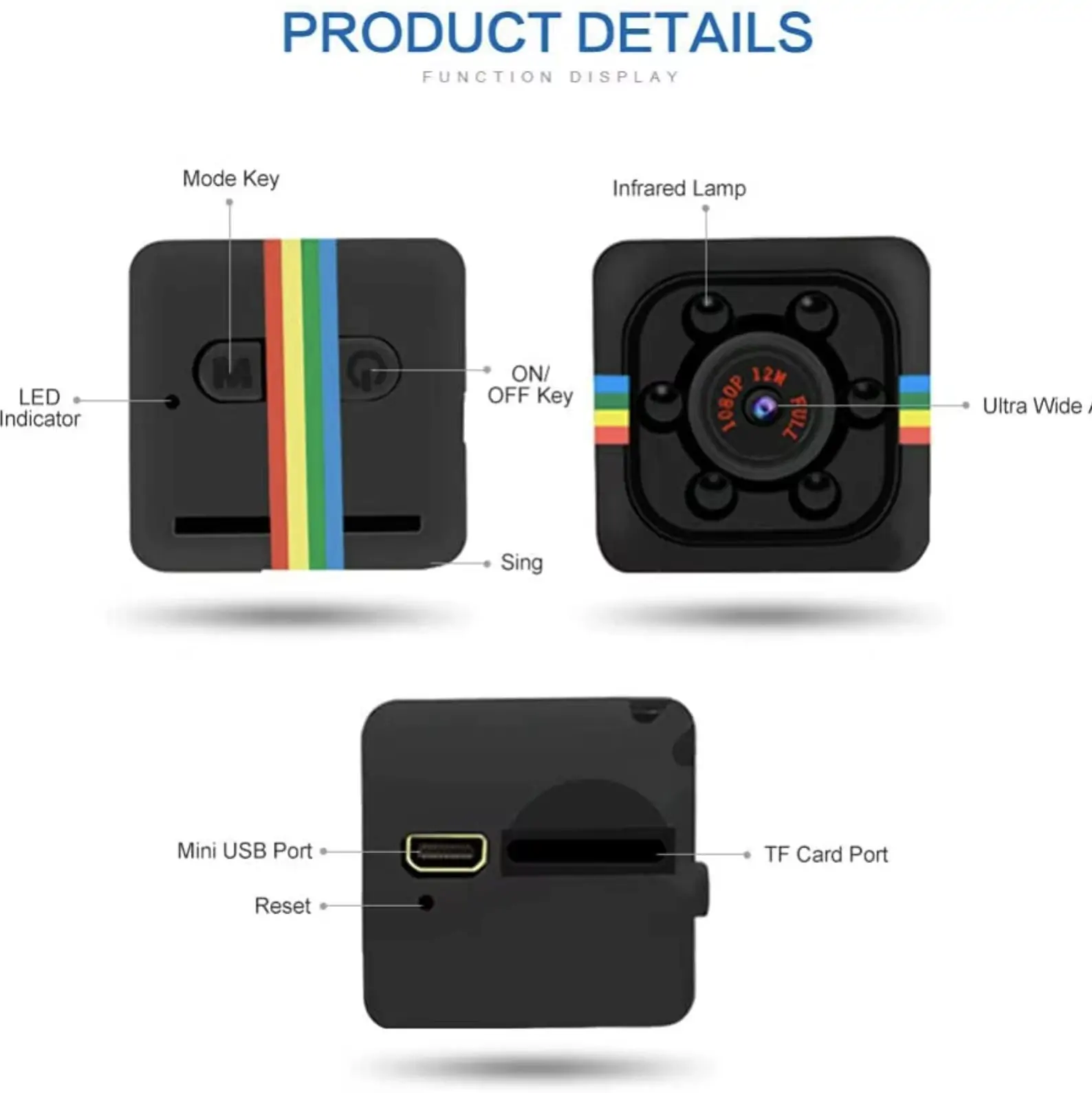 SQ11 30 frame Mini 1080p HD Micro Camera 4 SQ11 30 frame Mini 1080p HD Micro Camera 4