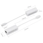 USB C 2.0 to Ethernet Adapter – Gigabit RJ45 to USB C – Thunderbolt 3