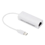 USB C 2.0 to Ethernet Adapter – Gigabit RJ45 to USB C – Thunderbolt 3
