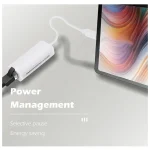 USB C 2.0 to Ethernet Adapter – Gigabit RJ45 to USB C – Thunderbolt 3