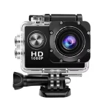 VEMONT Full HD 2.0 Inch Action Camera – 1080P 12MP 30m:98ft Underwater Waterproof with Mounting Accessories Kit – Black